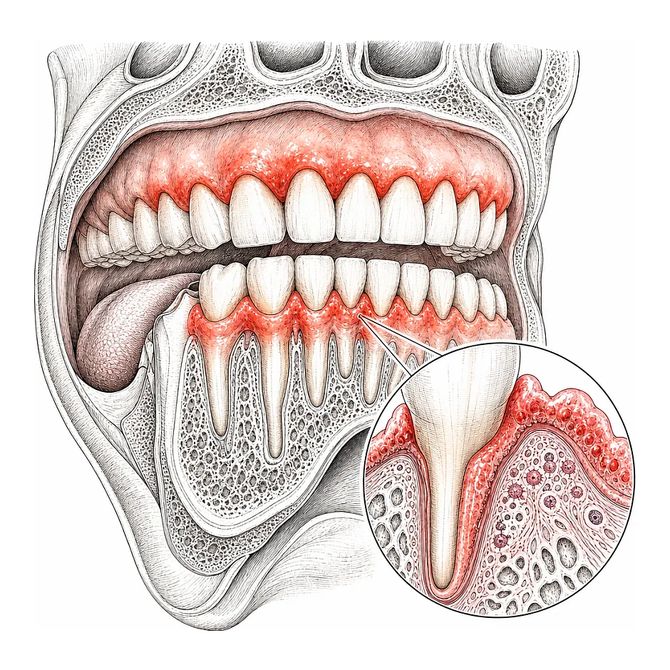 آیا میترونیدازول و آموکسی سیلین درمان قطعی ورم لثه هستند؟