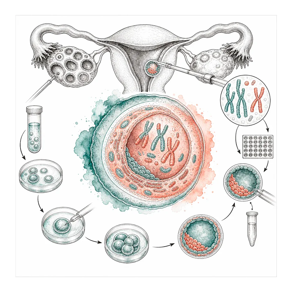 IVF و مشکلات ژنتیکی در بیمارستان شریعتی - راهنمای جامع
