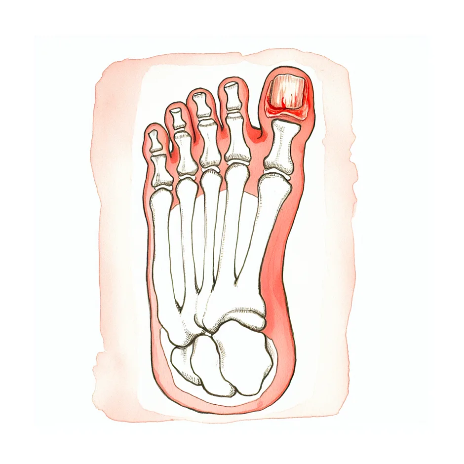 عوارض استفاده از کفش تنگ و افتادن ناخن پا