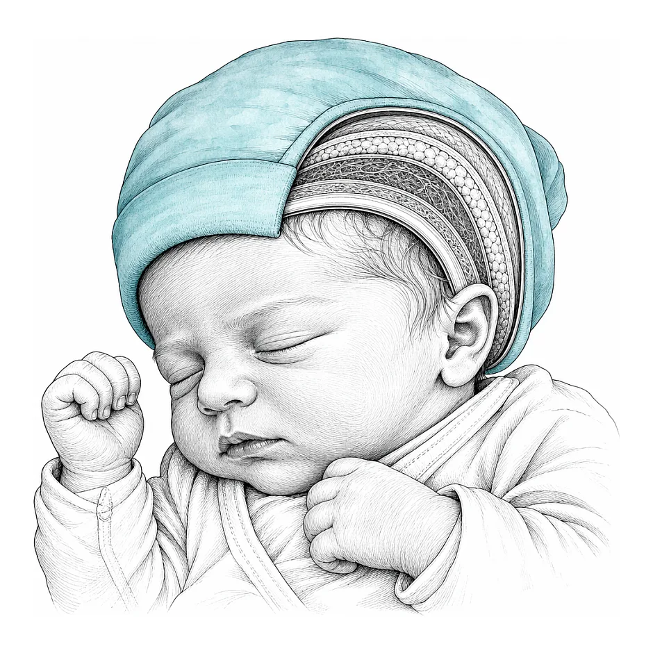 تا چه سنی نوزاد در خانه کلاه نخی بپوشد؟