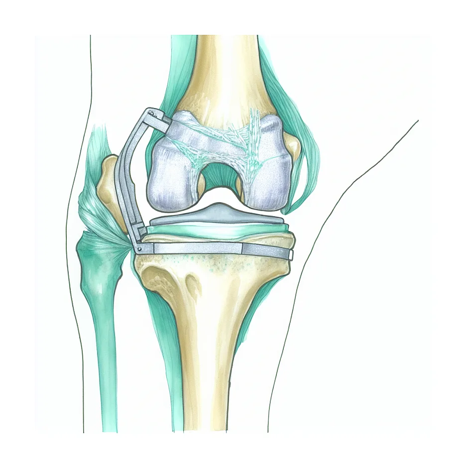 عمل ACL - زمان استفاده از زانو بند و شروع فیزیوتراپی
