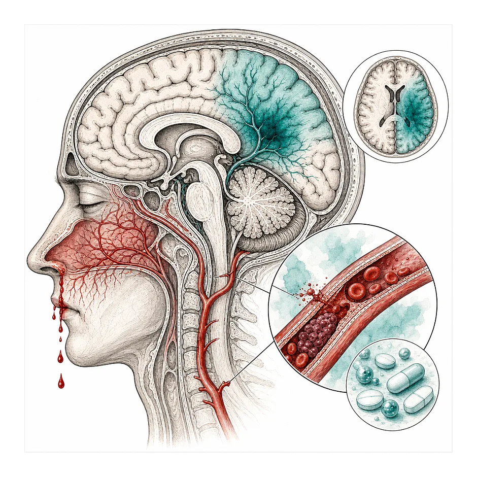 خون دماغ بعد از سکته مغزی؛ چقدر نگران باشیم؟