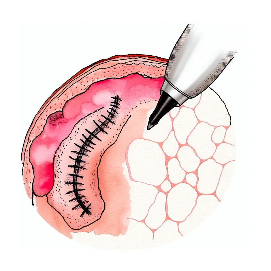 عواقب عدم کشیدن بخیه در شکاف سر - Persian Medical QA