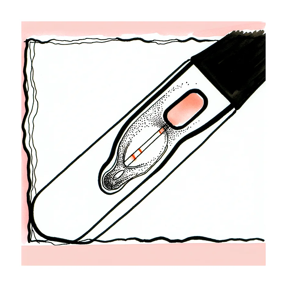 تفسیر خط کمرنگ بیبی چک: آیا بارداری مطرح است؟