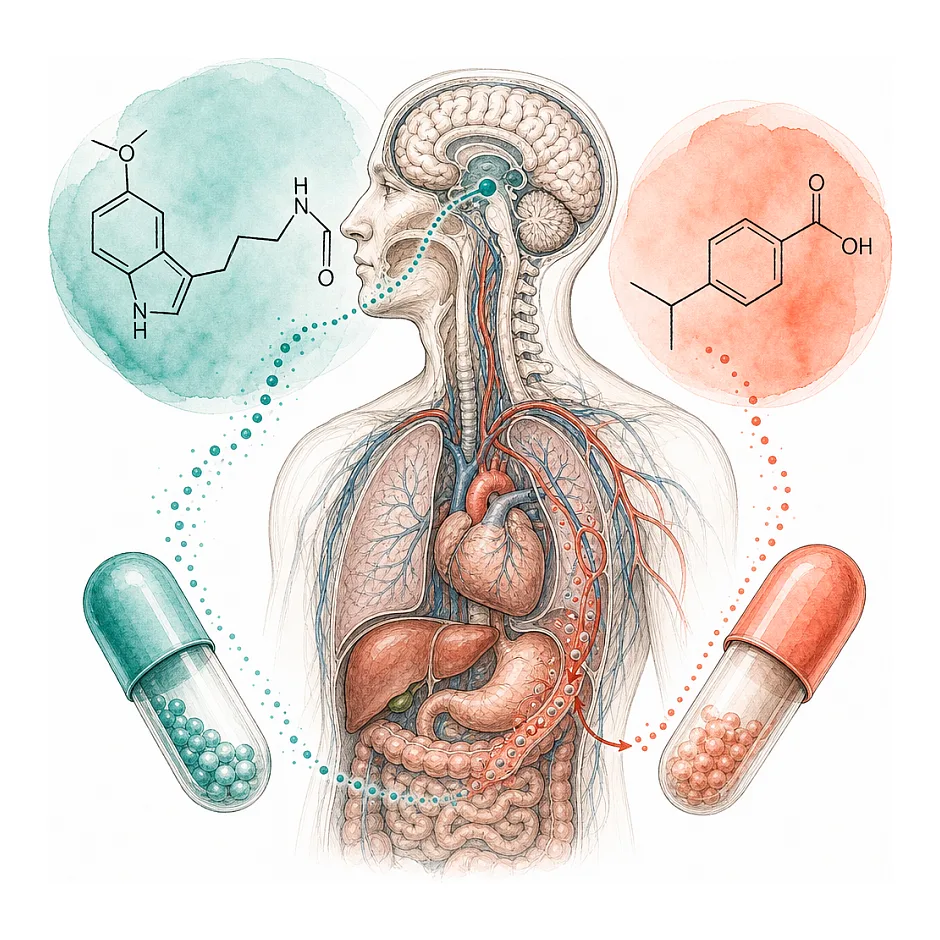 تداخل ملاتونین و ایبوپروفن: حقایق پزشکی | سوالات و پاسخ های دارویی