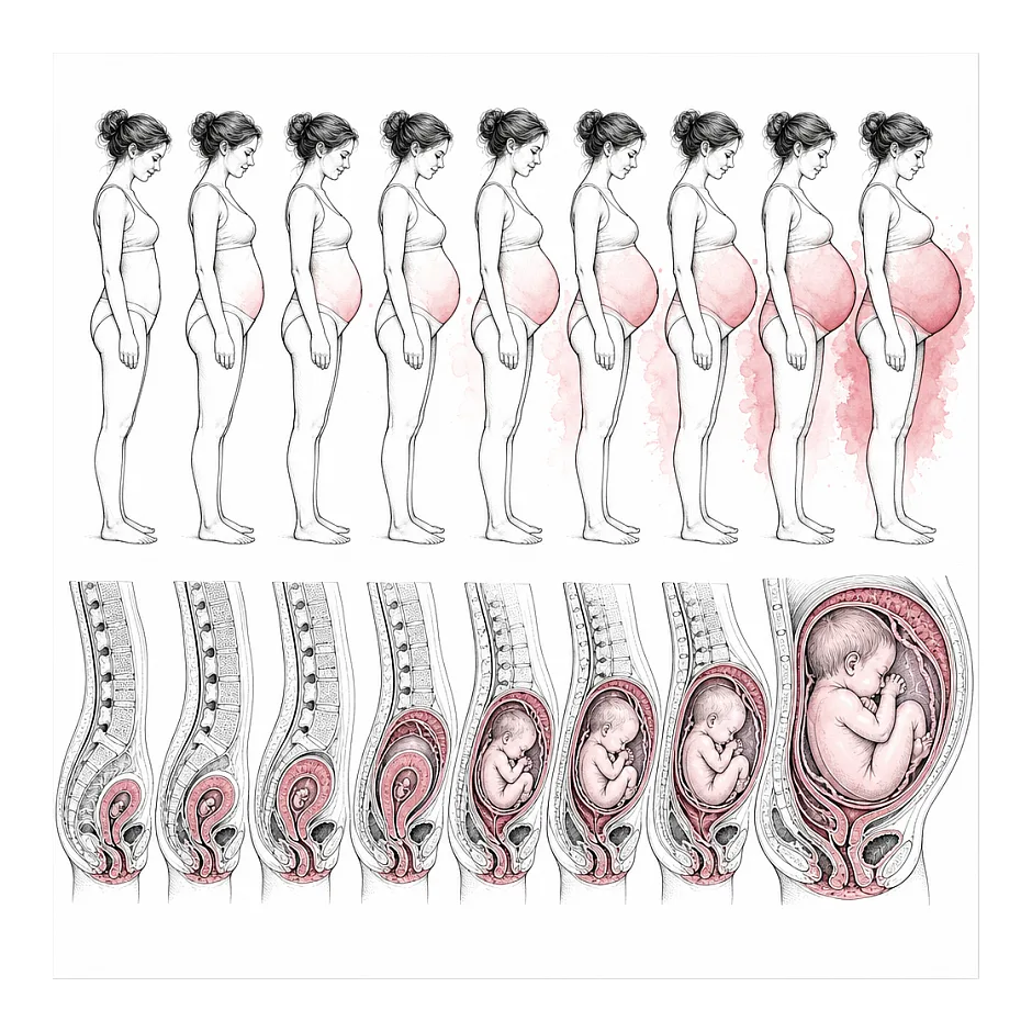 وزن ایده آل در طول دوره حاملگی