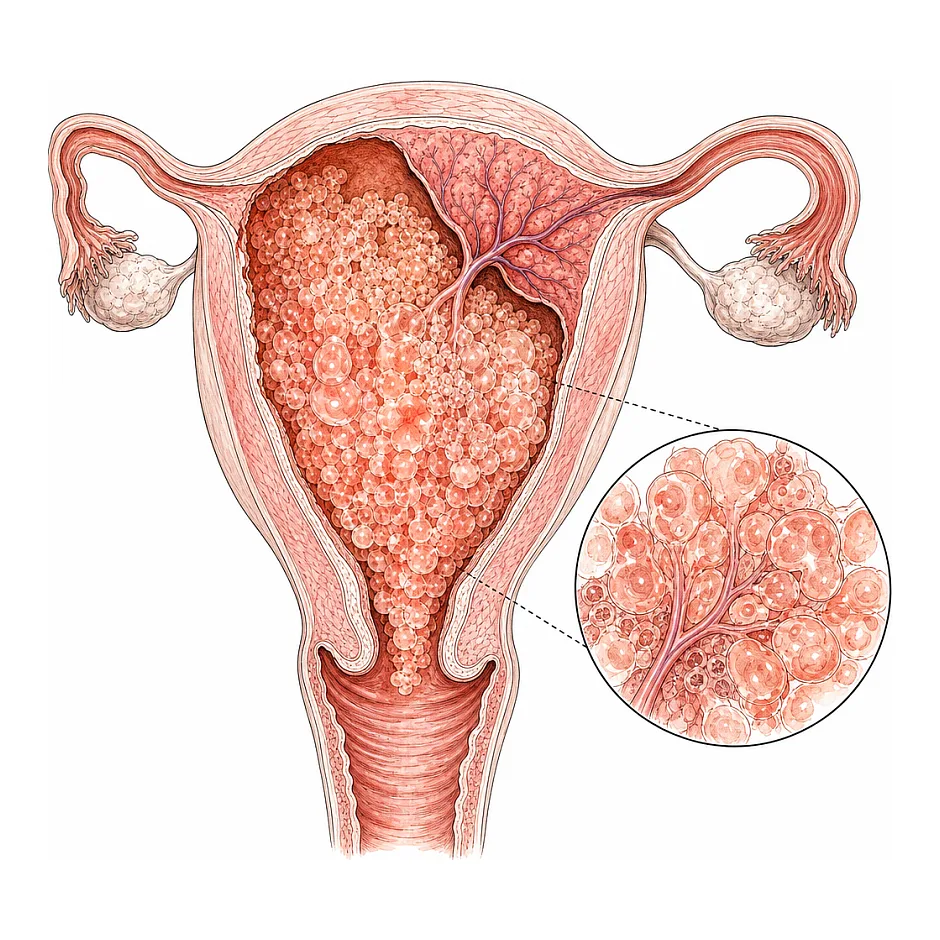 خطرات بارداری مولار بدون خونریزی و مدیریت آن