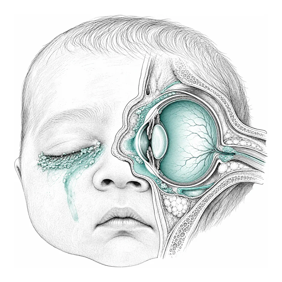 ریختن شیر خشک در چشم نوزاد؛ خطر عفونت؟