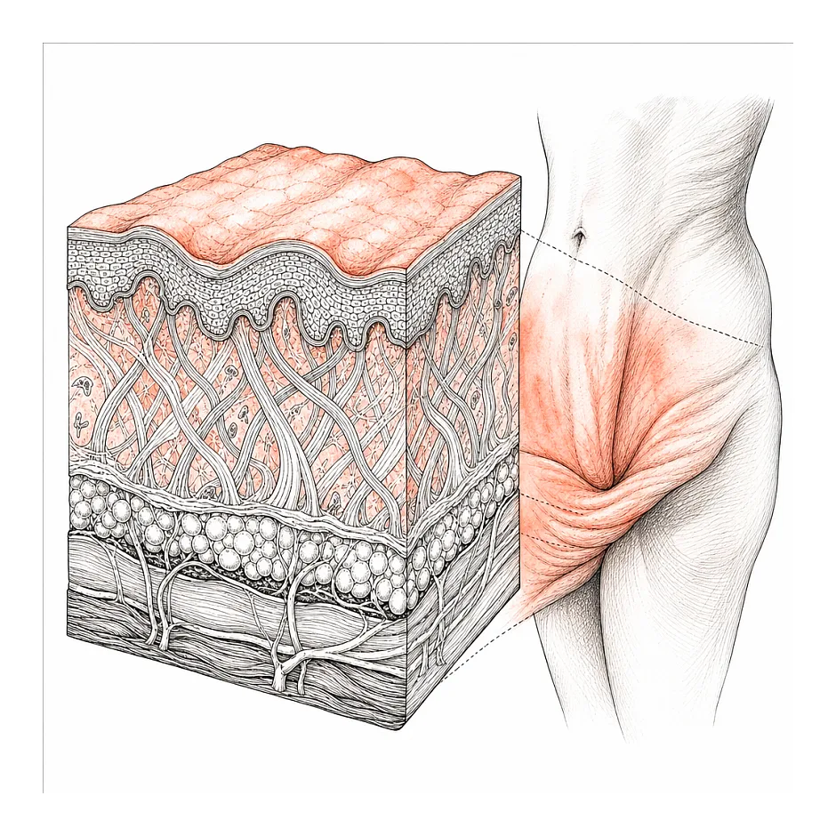 دلایل لاغری و شل‌شدن پوست - راهکارهای موثر برای تقویت پوست