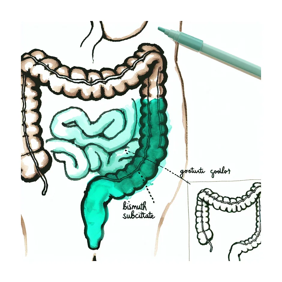 علت تیرگی مدفوع پس از استفاده از بیسموت ساب سیترات