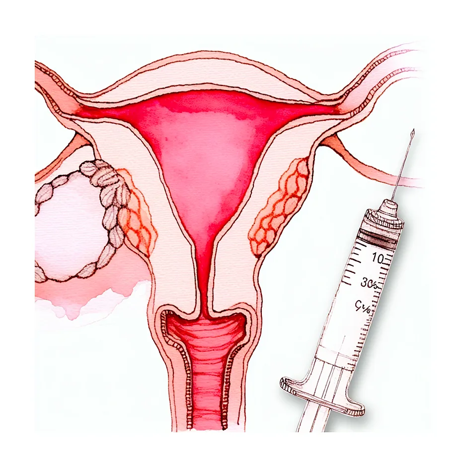 شروع هپارین در IVF با آندومتر نازک