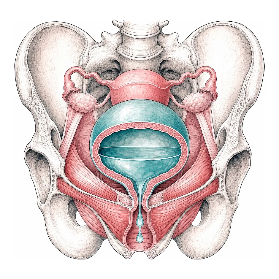 احساس ریزش ادرار بعد از دستشویی و حمام