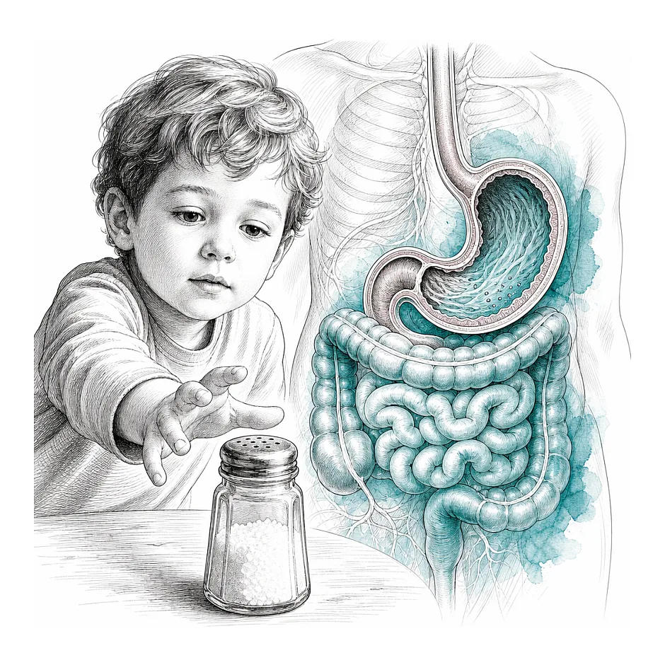 علت نمک خوردن در کودکان ۶ ساله