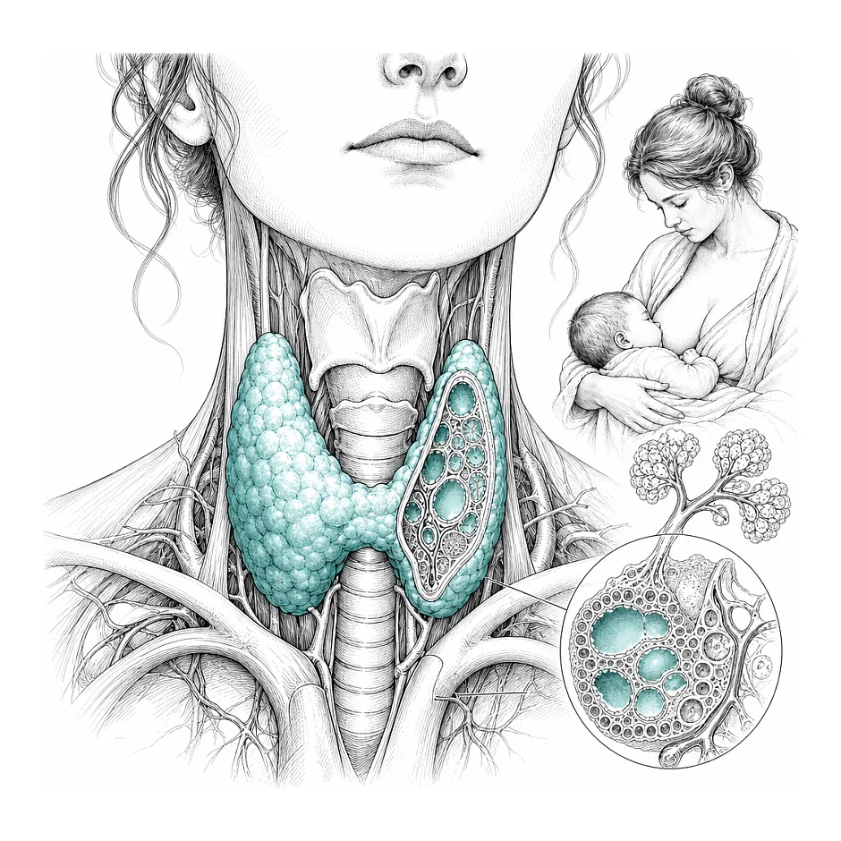 تاثیر کم کاری تیرویید در شیر دهی و سلامت نوزاد