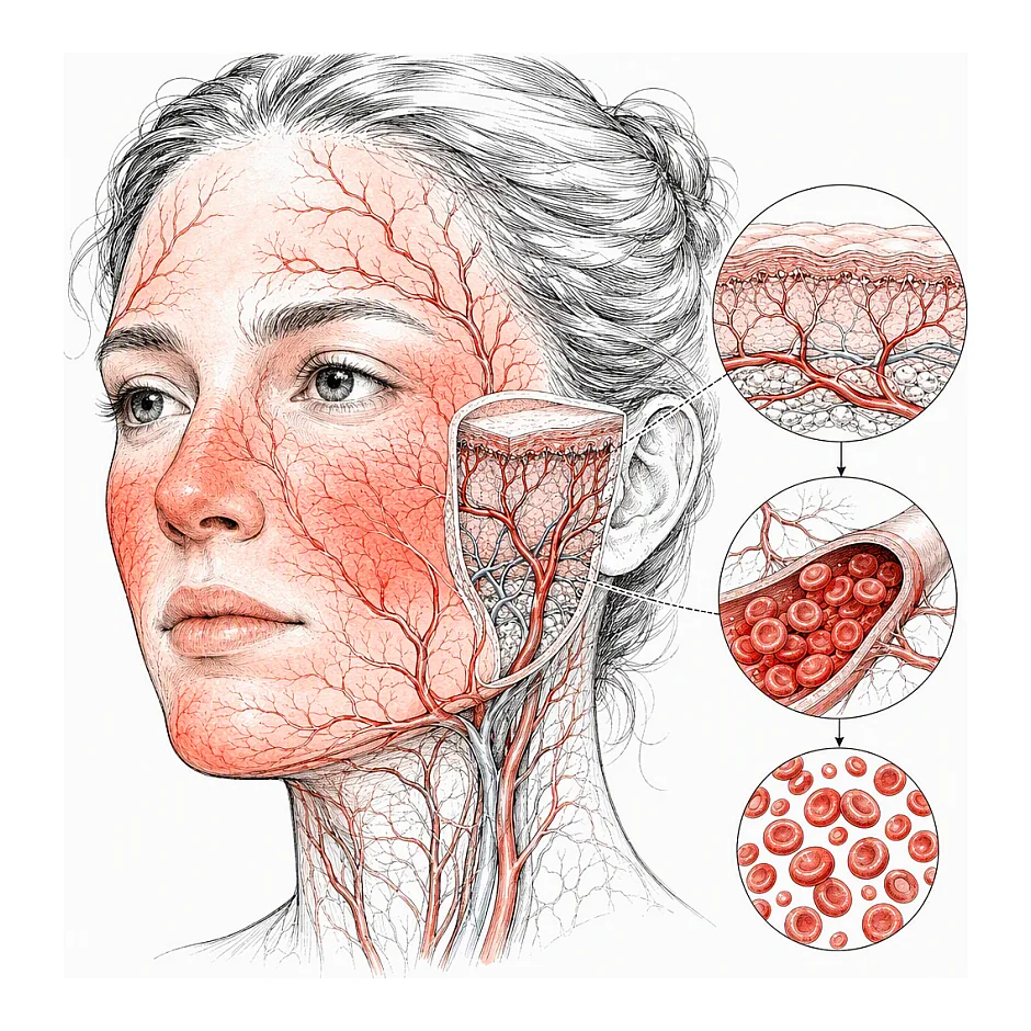 قرمزی صورت در تالاسمی مینور — چرا و چه کار کنم