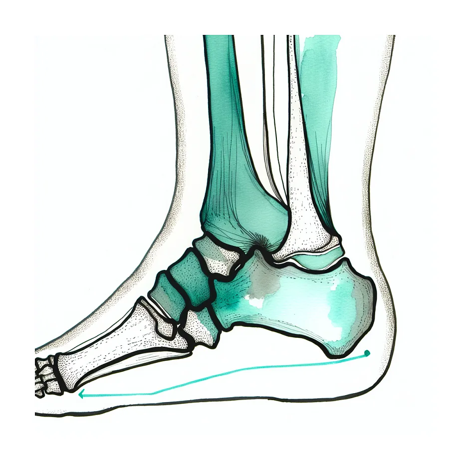 آموزش اندازه‌گیری زاویه دورسی فلکشن مچ پا در منزل