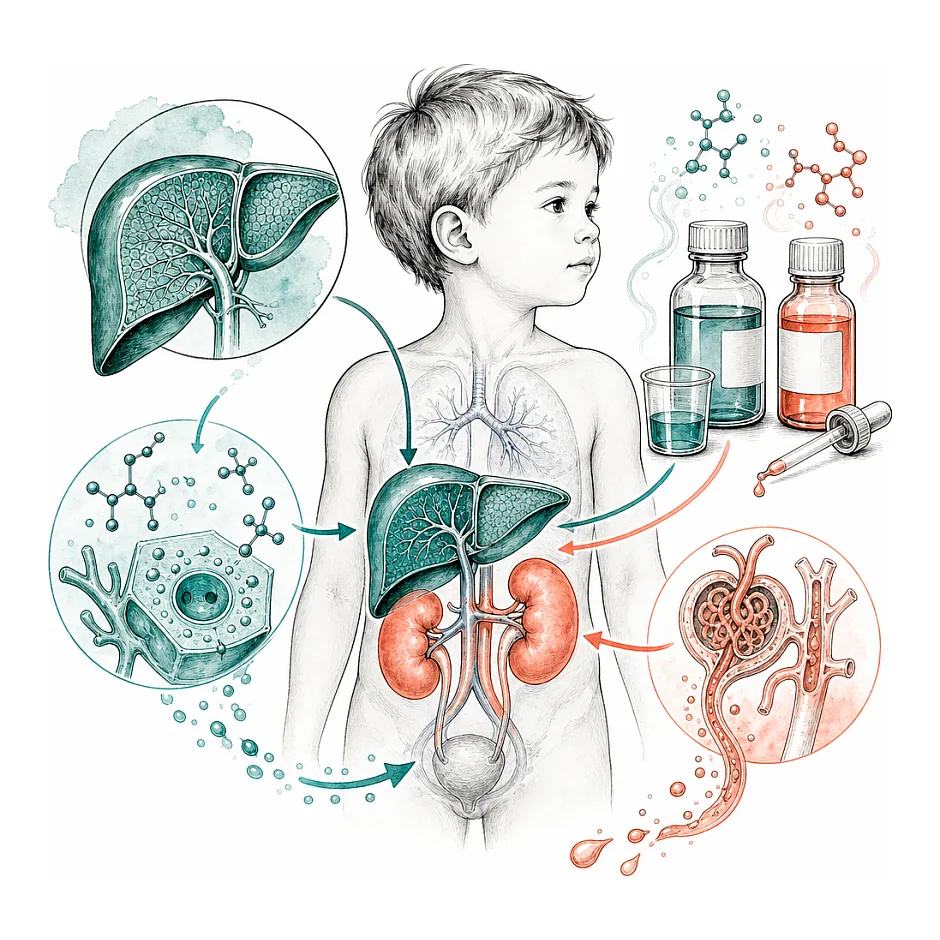 فاصله زمانی استامینوفن و بروفن در تب کودک