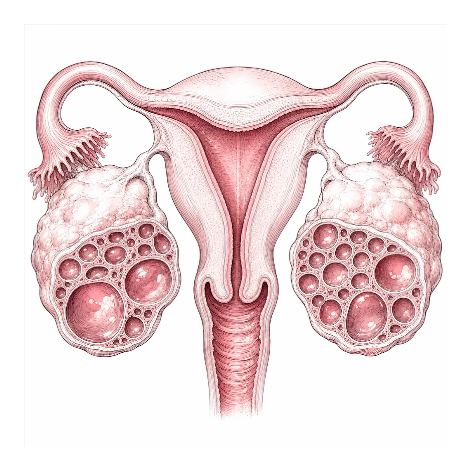 ترشحات قهوه ای رنگ در فرد مبتلا به PCOS - آیا خطرناک است؟