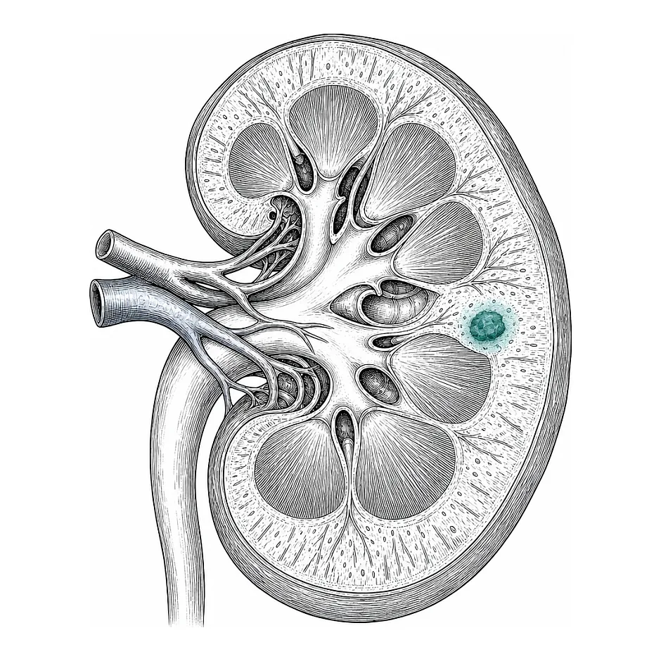 توده هیپوکوا در کلیه؛ آیا خطرناک است؟