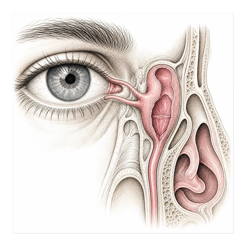 علت صدا دادن کیسه اشکی گوشه چشم هنگام مالش