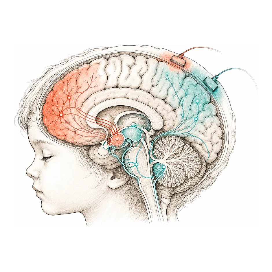 درمان تیک های عصبی در کودکان با نوروفیدبک و TDCS | روش‌ها، مزایا و معایب