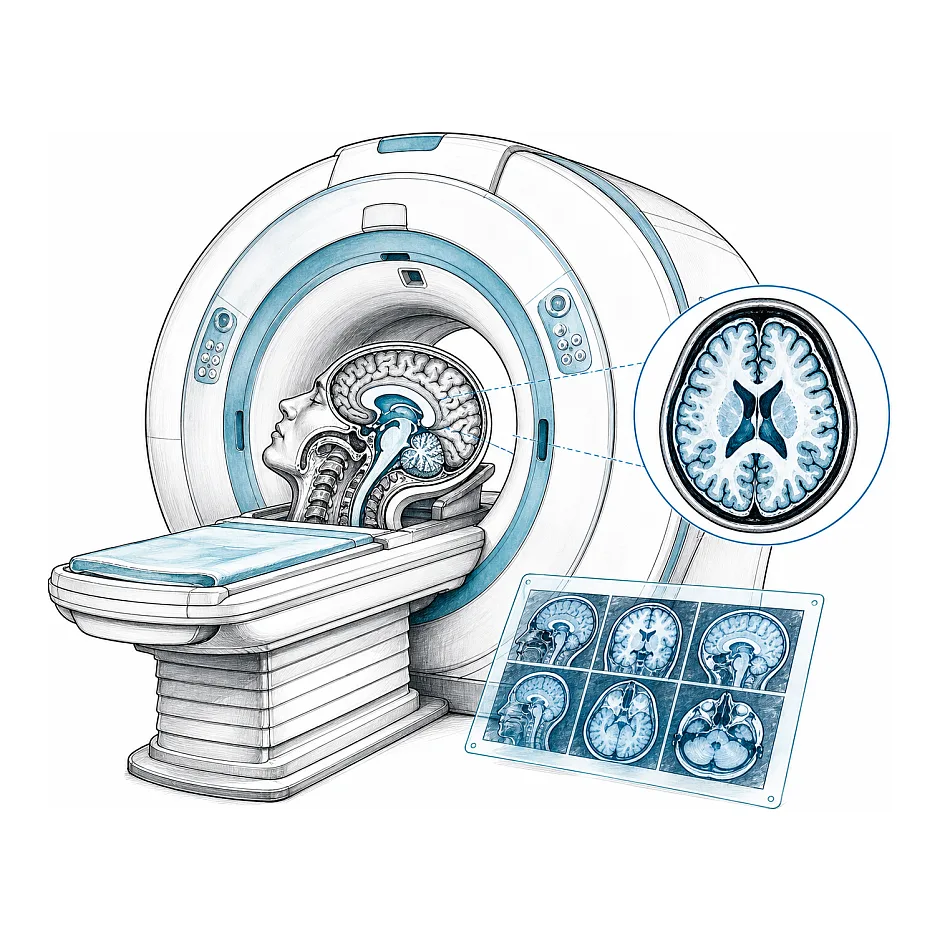 توضیحات در مورد جواب MRI و تیک زدن در گزینه ها