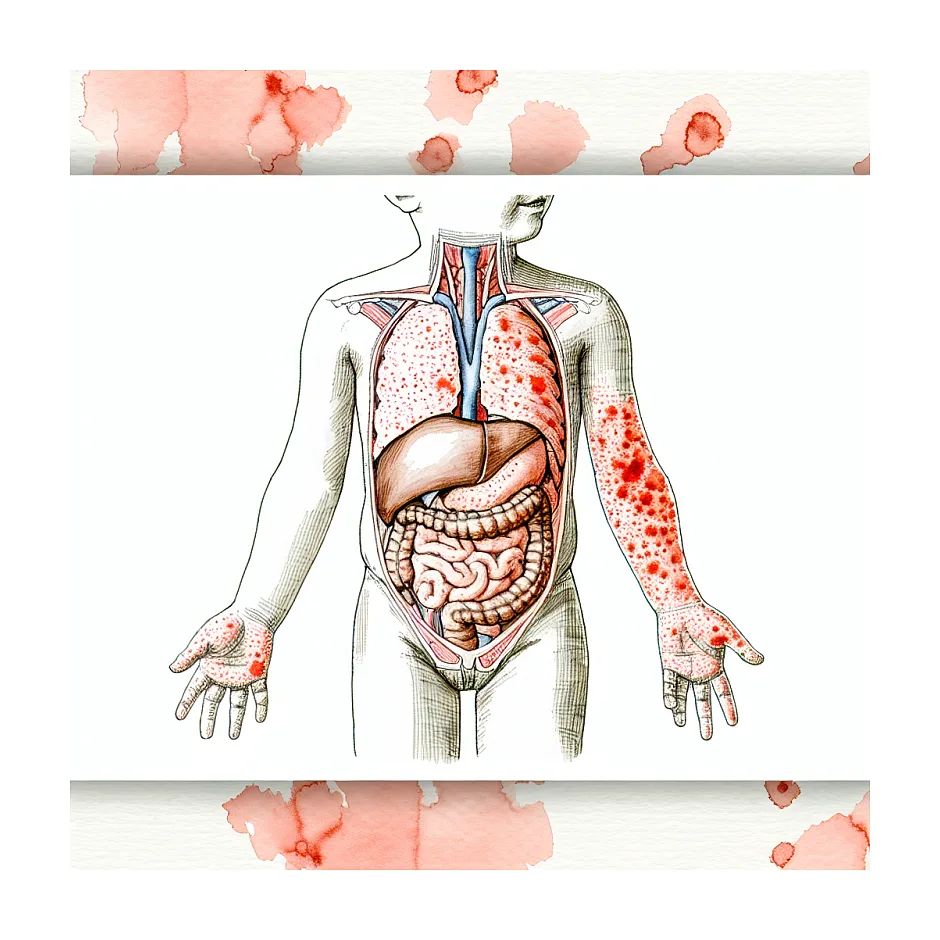 تب و دانه بعد واکسن ۶ ماهگی — آیا روزئلا است؟