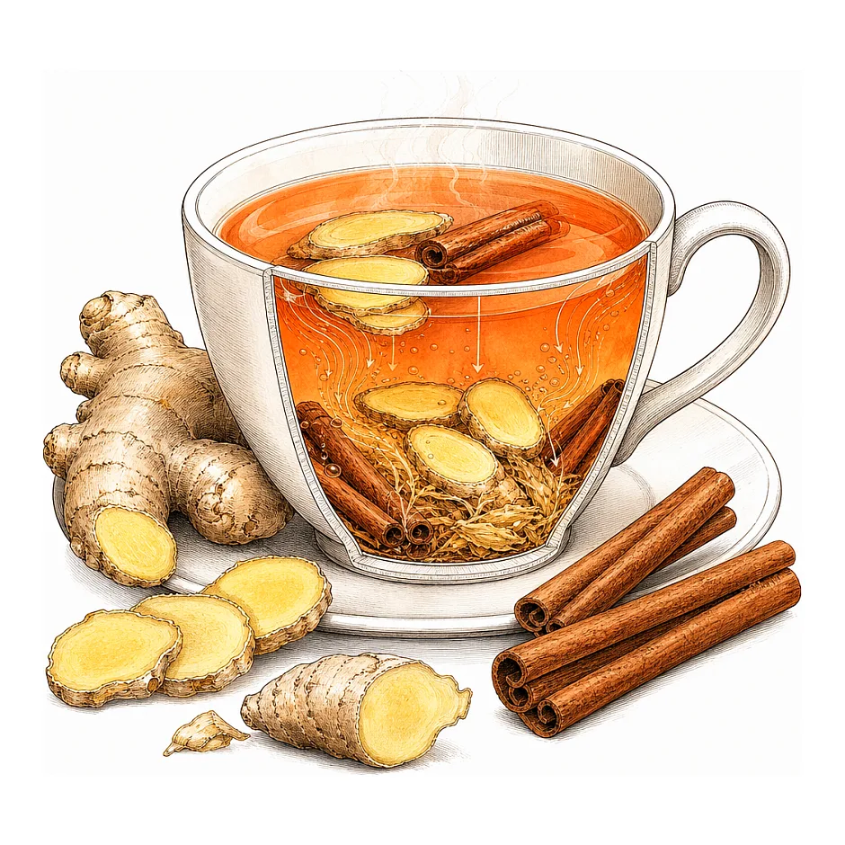 مصرف زنجفیل و دارچین در دوران شیردهی: مجاز یا خیر؟