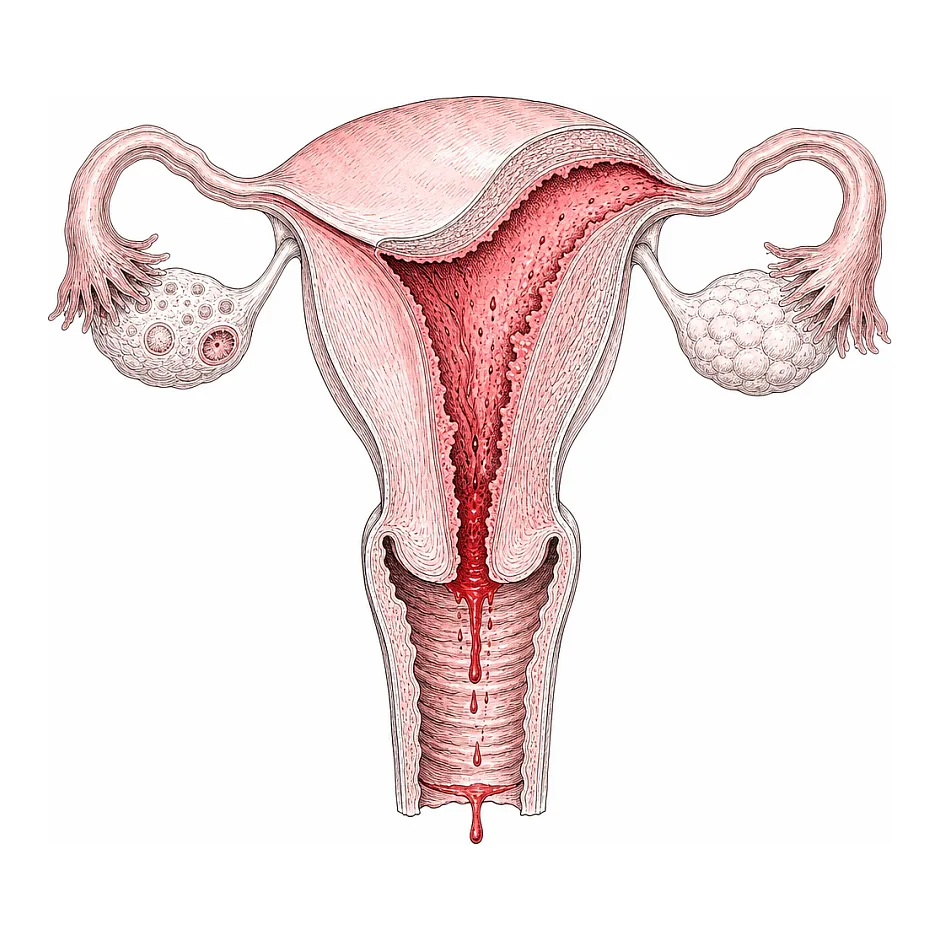 علت مریض شدن پس از خونریزی قاعدگی چیست؟