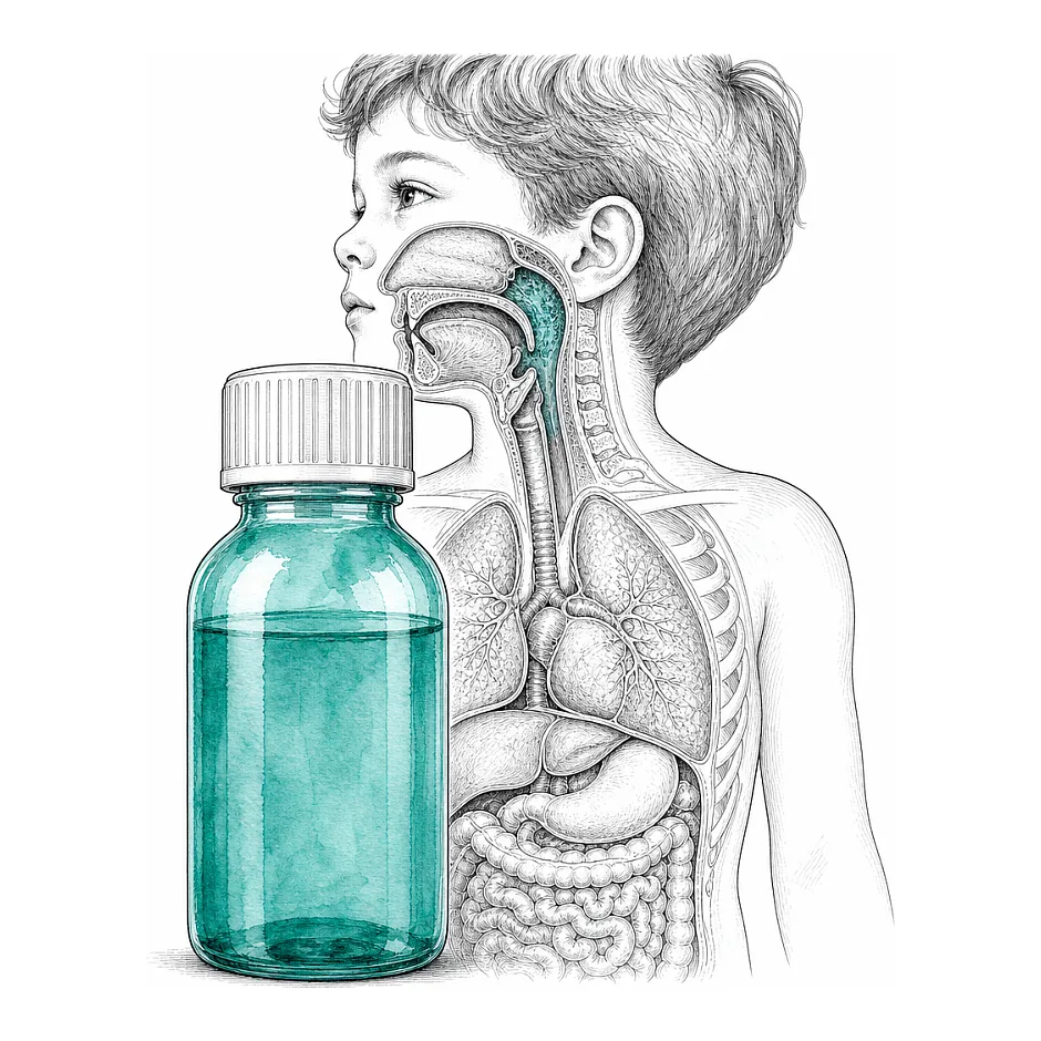 دوز مناسب شربت سفالکسین ۲۵۰ برای کودک ۵ ساله چقدر است؟