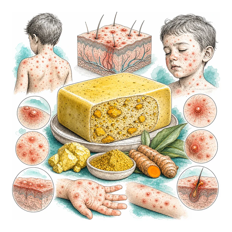 حمام و شستشوی صورت در آبله مرغان با چه صابونی؟