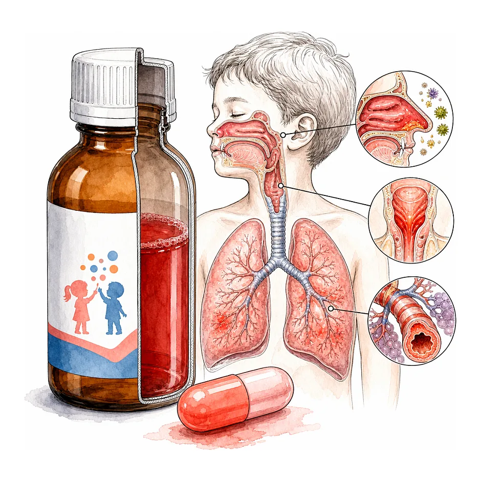 تداخل پلارژین کیدز و کتوتیفن در کودکان