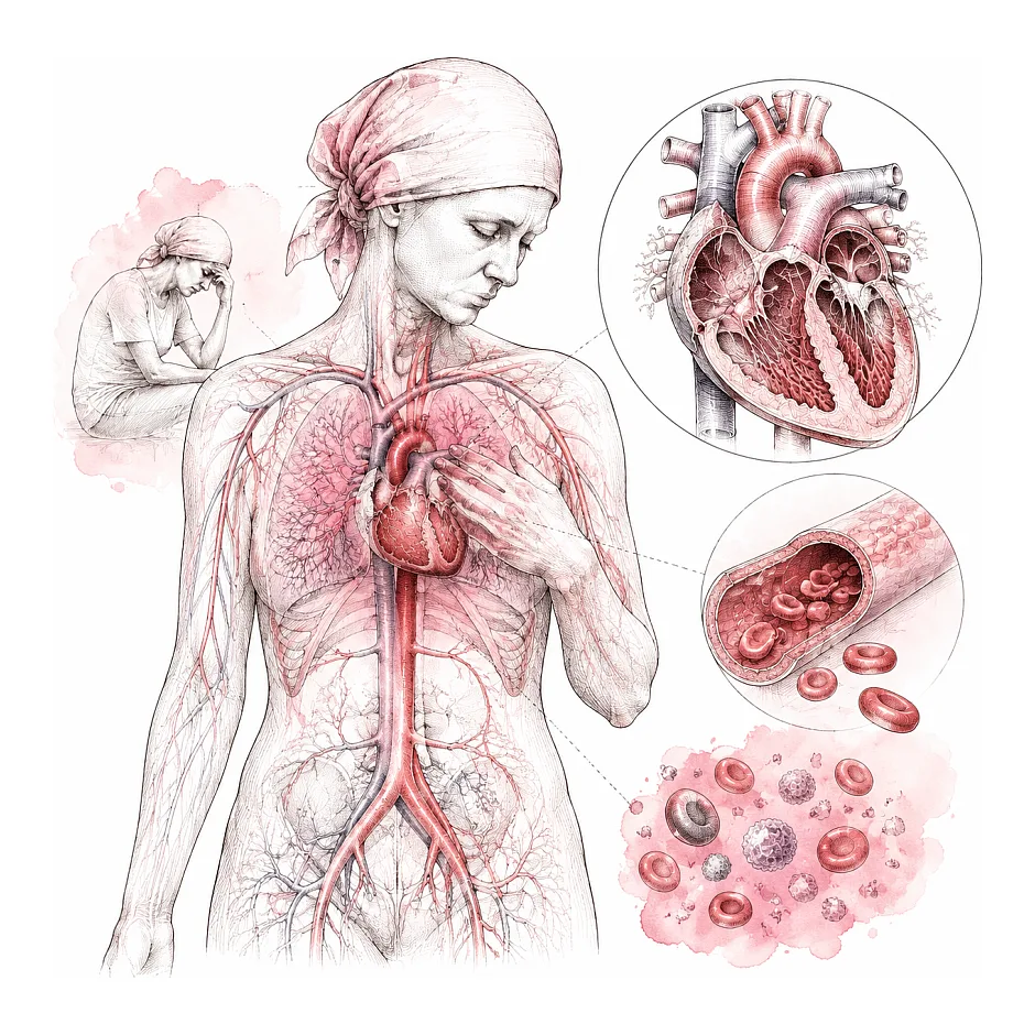 ضعف و خستگی پس از شیمی‌درمانی سرطان سینه