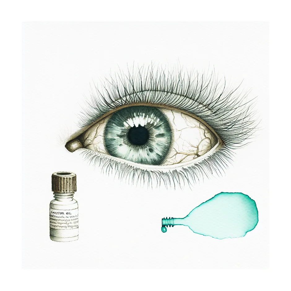 تاثیر روغن کرچک بر سلامت چشم و مژه‌ها | اطلاعات پزشکی دقیق
