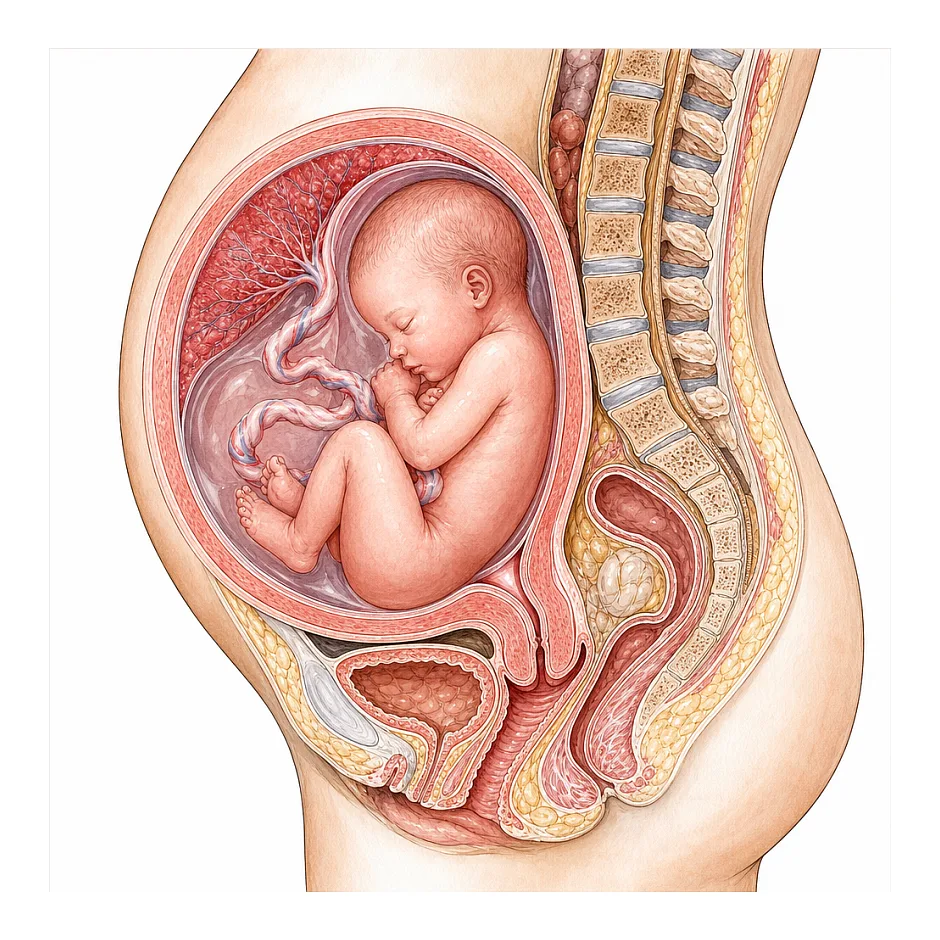 علل کاهش حرکات جنین در هفته چهل بارداری
