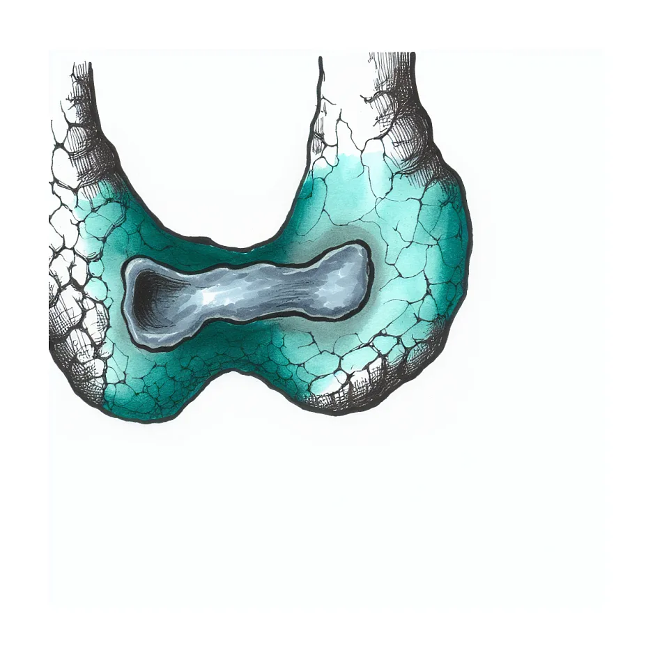 ندول هایپواکوئیک well defined در تیروئید